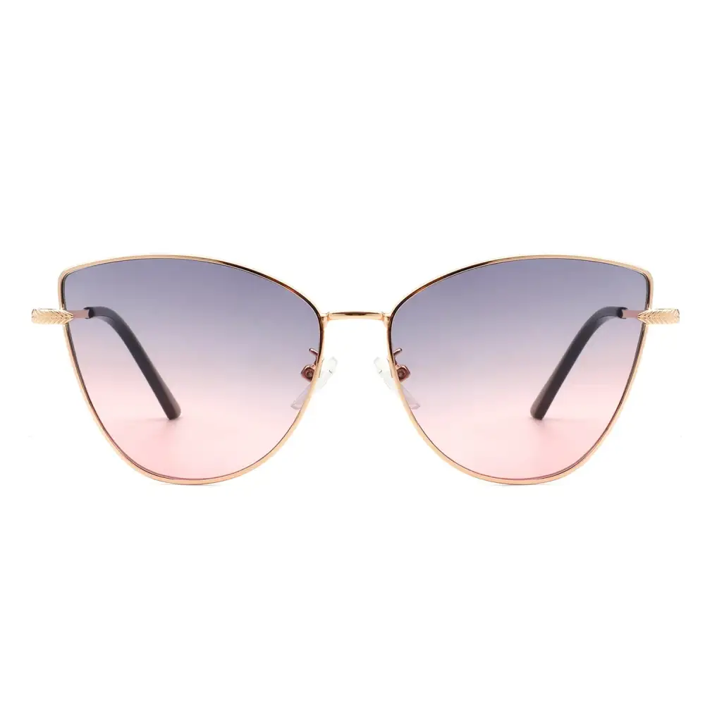 Matte Cat Eye Frame Sunglasses