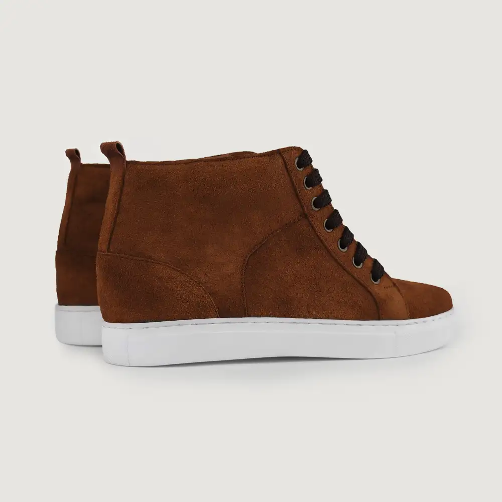 Casual Suede High Top Skate Shoes