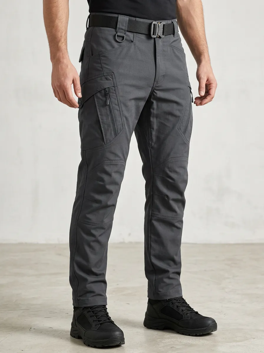 Men's Multi-Pocket Utility Trousers