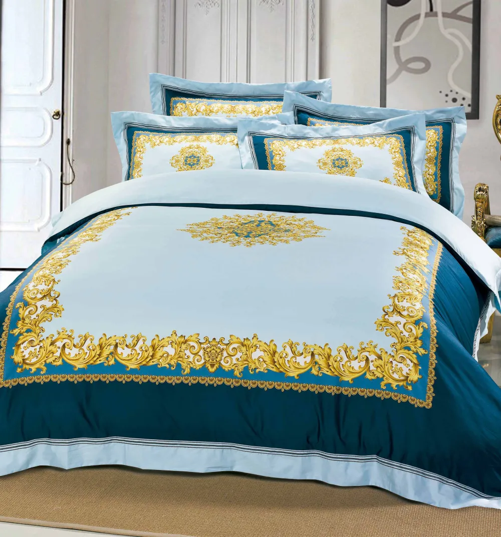 Clean-Lined Pima Cotton Woven Coordinated Bedding Collection