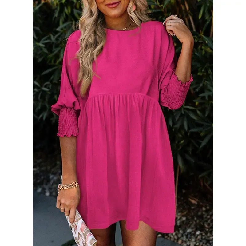 Women's Summer Waist-Cinching Dress🔥8-Pack - Only $24