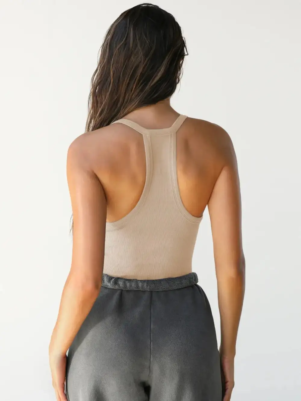 Scoop Neck Wide Strap
