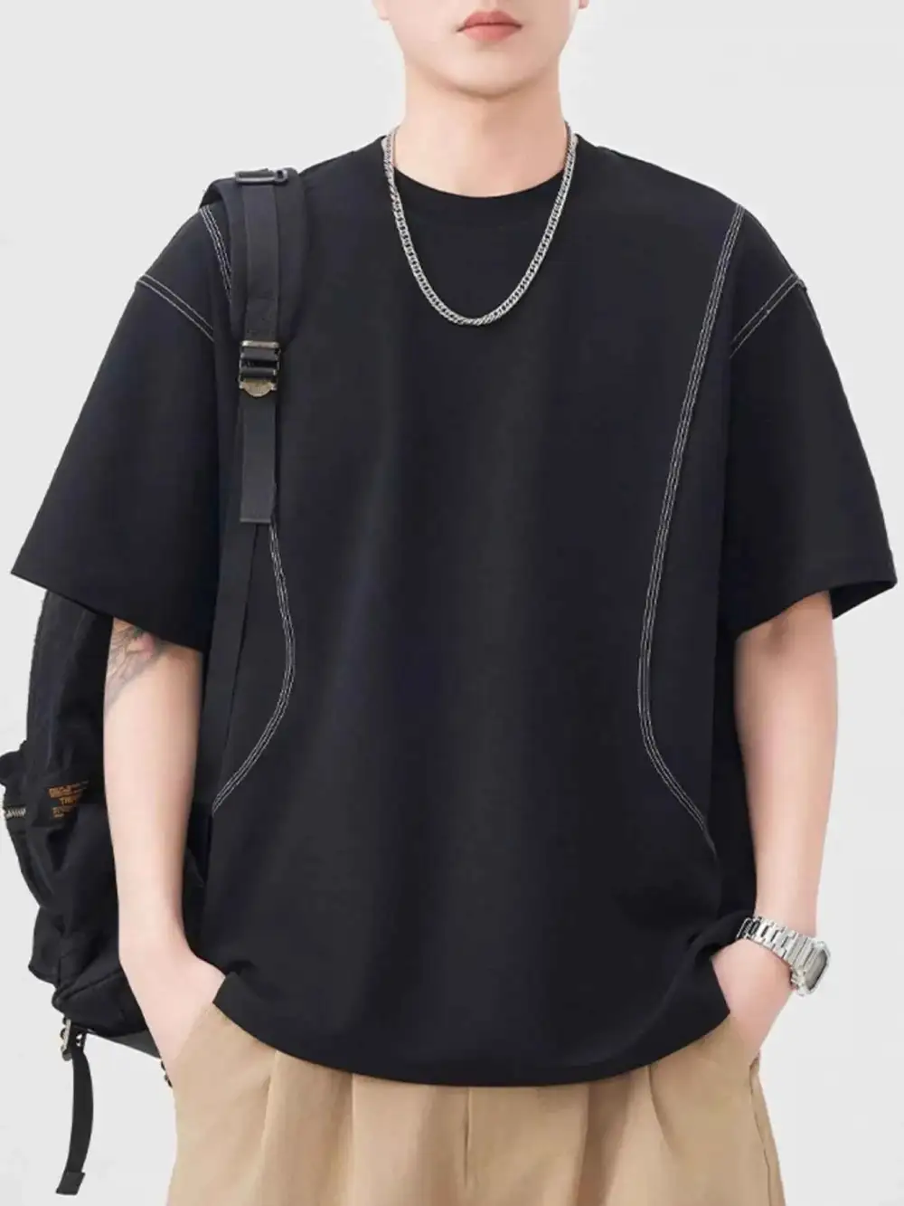 Easywear Round Neck Short Sleeve T-Shirt
