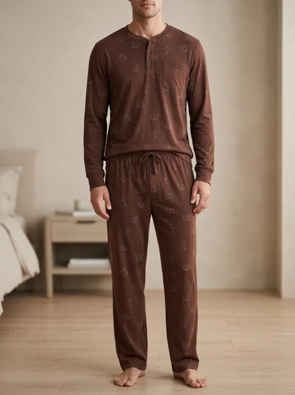 Refined Design Classic Men's Pajama Set
