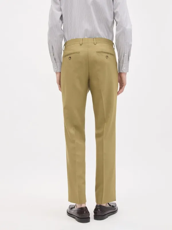 Bright Camel Tailored-Fit  Suit Pant