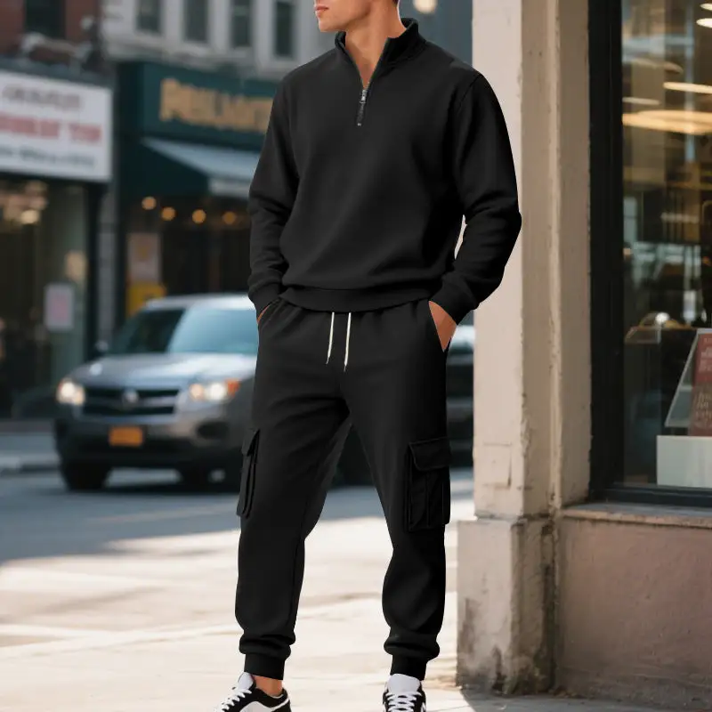 Men's  Utility Cargo Pants Pockets Waistband Cargo Pants