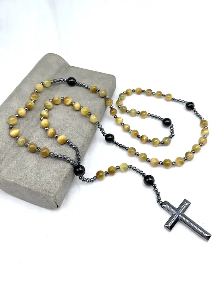 Natural Stone Pendant Necklace