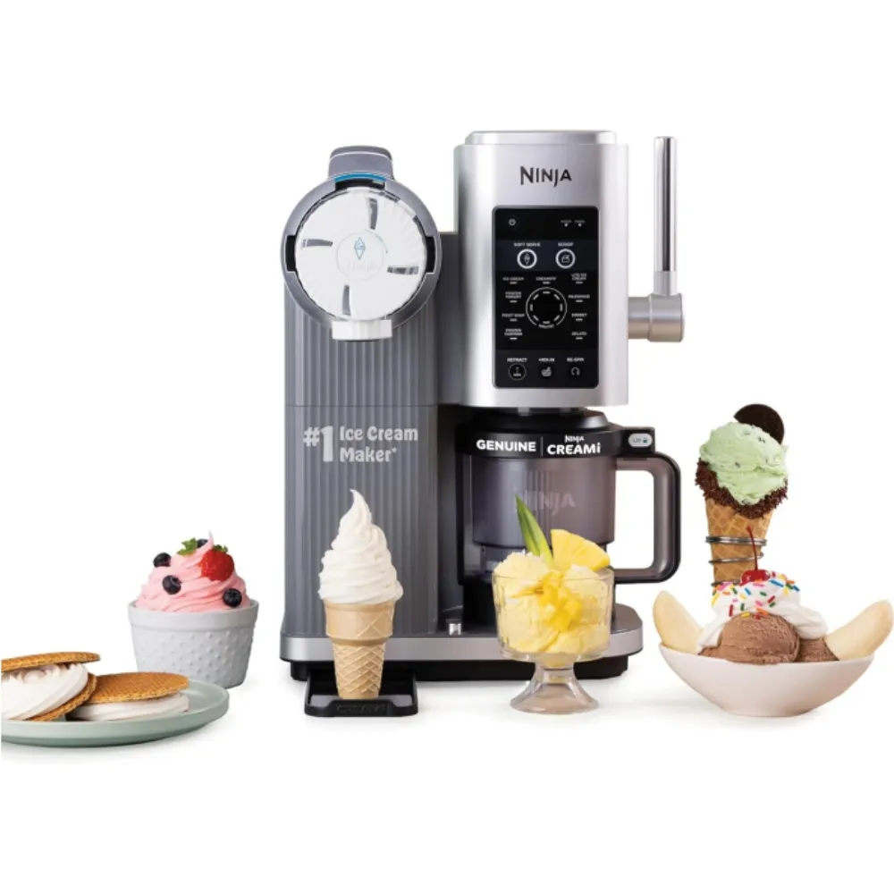 Ninja CREAMi Scoop & Swirl Ice Cream and Soft Serve Maker