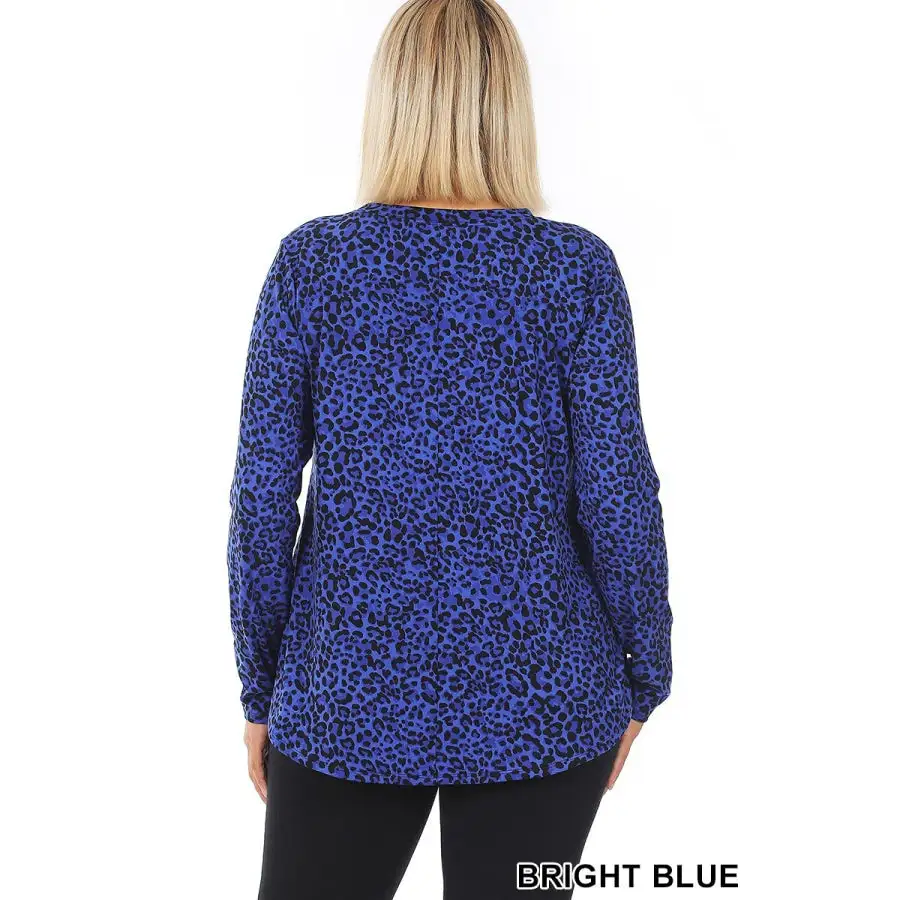 Buttery Soft Leopard Print Top and Jogger Set Bright