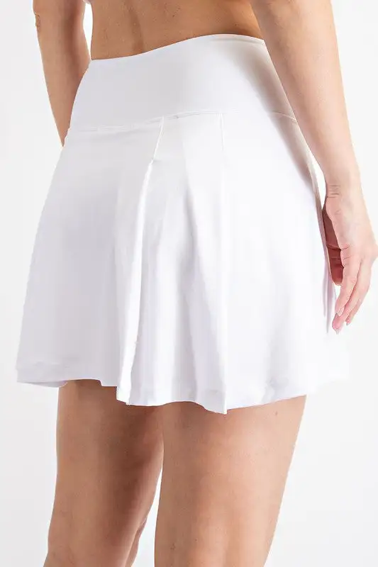 Roomy Pleated Casual Skirt