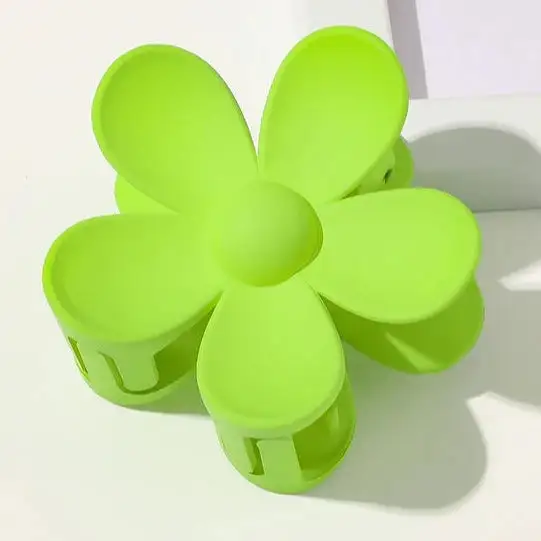 Bold Flower Hair Claw Clip
