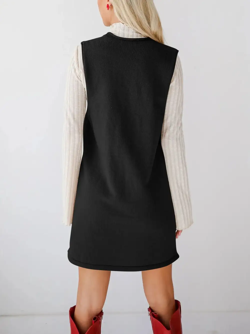Sleeveless Knit Midi Dress