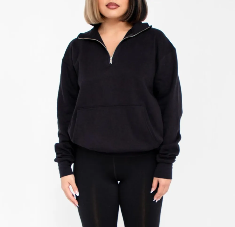 Women's Quarter Zip Sweatshirt