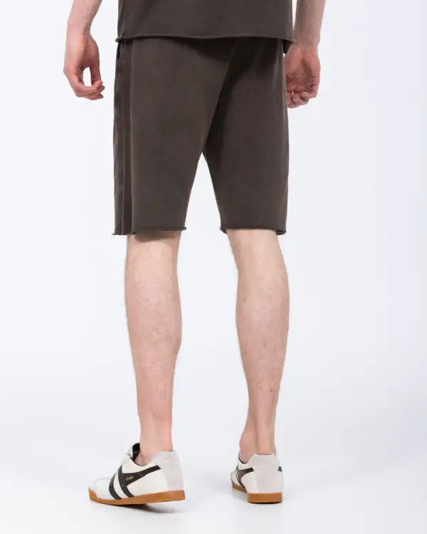 Refined Raw Hem Jersey Shorts