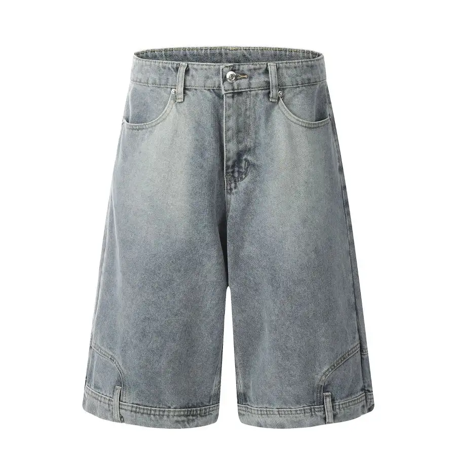 Men's Classic Loose Fit Denim Shorts