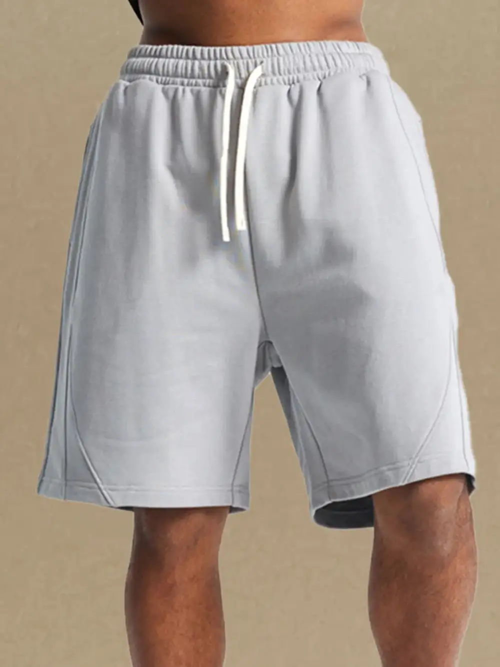 Soft Cotton Blend Easy Waist Casual Shorts