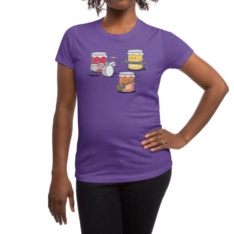 Fashionable Cartoon Print Short-Sleeved Shirt