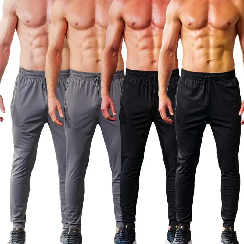 Men's Stretch Jogger Pants, Comfortable Athletic Pants with Pockets for Active Wear, Lightweight & Breathable