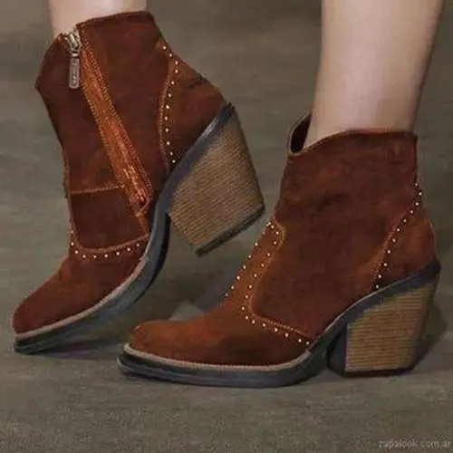 Leather Winter Boots