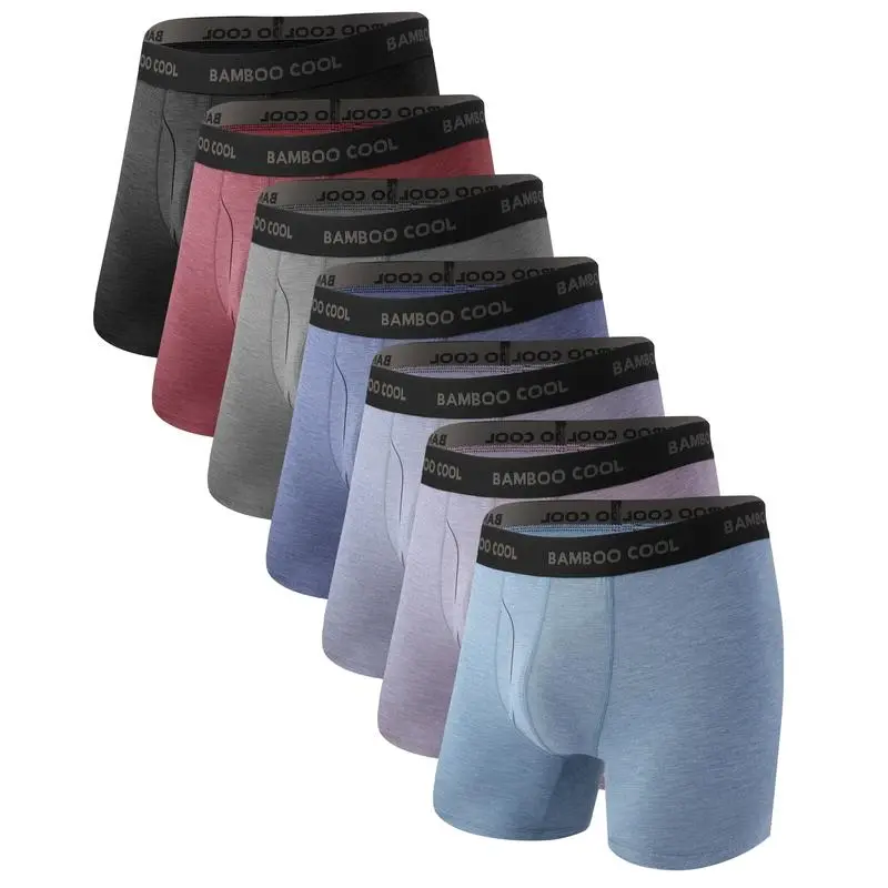 7COLORS-$12.5 TODAY ONLY🔥Men’S Underwear Boxer Briefs Soft Comfortable Underwear Boxer Briefs For Men (4 Pack Or 7 Pack)