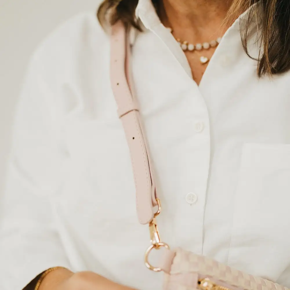 Minimalist Vegan Leather Crossbody Strap