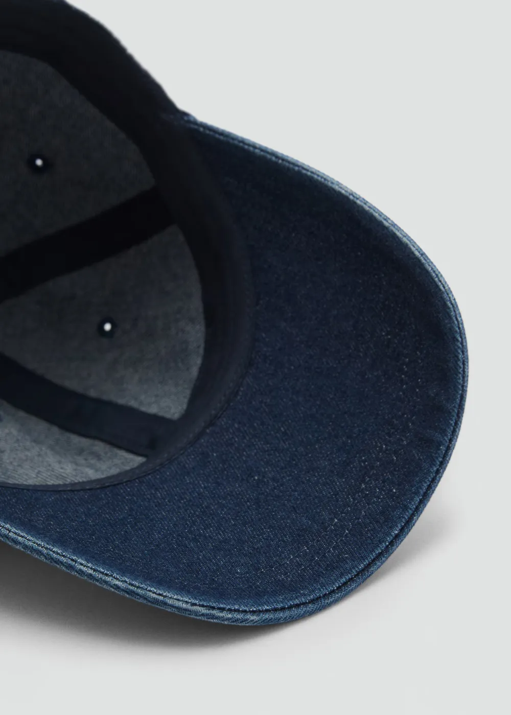 Casual Style Dark Blue Denim Cap