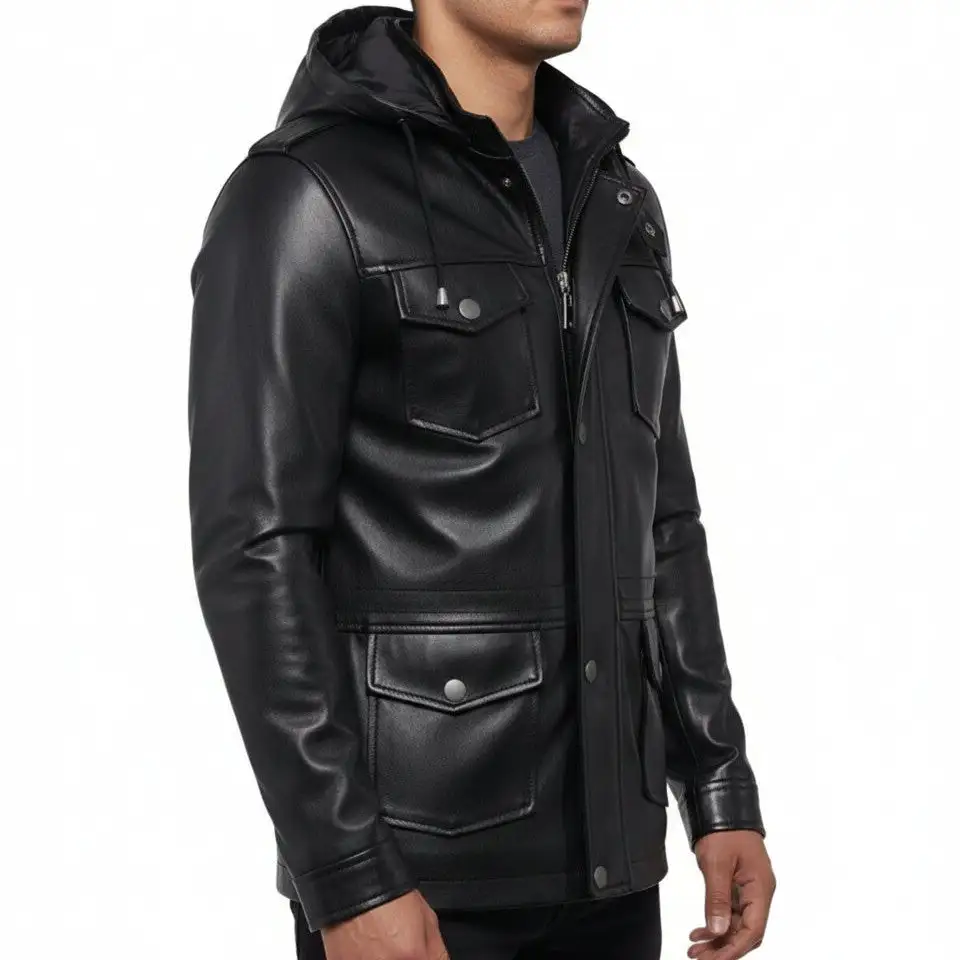 Suede Biker Bomber Motorcycle Jacket