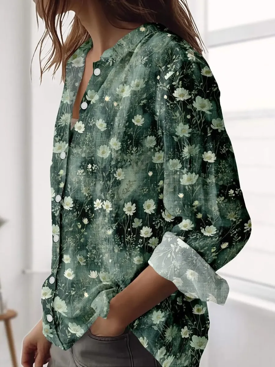 Retro Meadow Wildflower Shirt