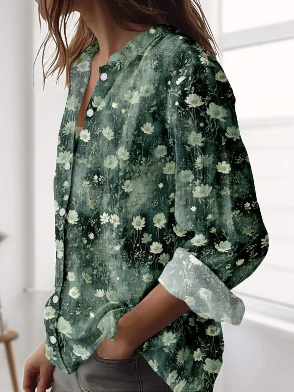 Retro Meadow Wildflower Shirt