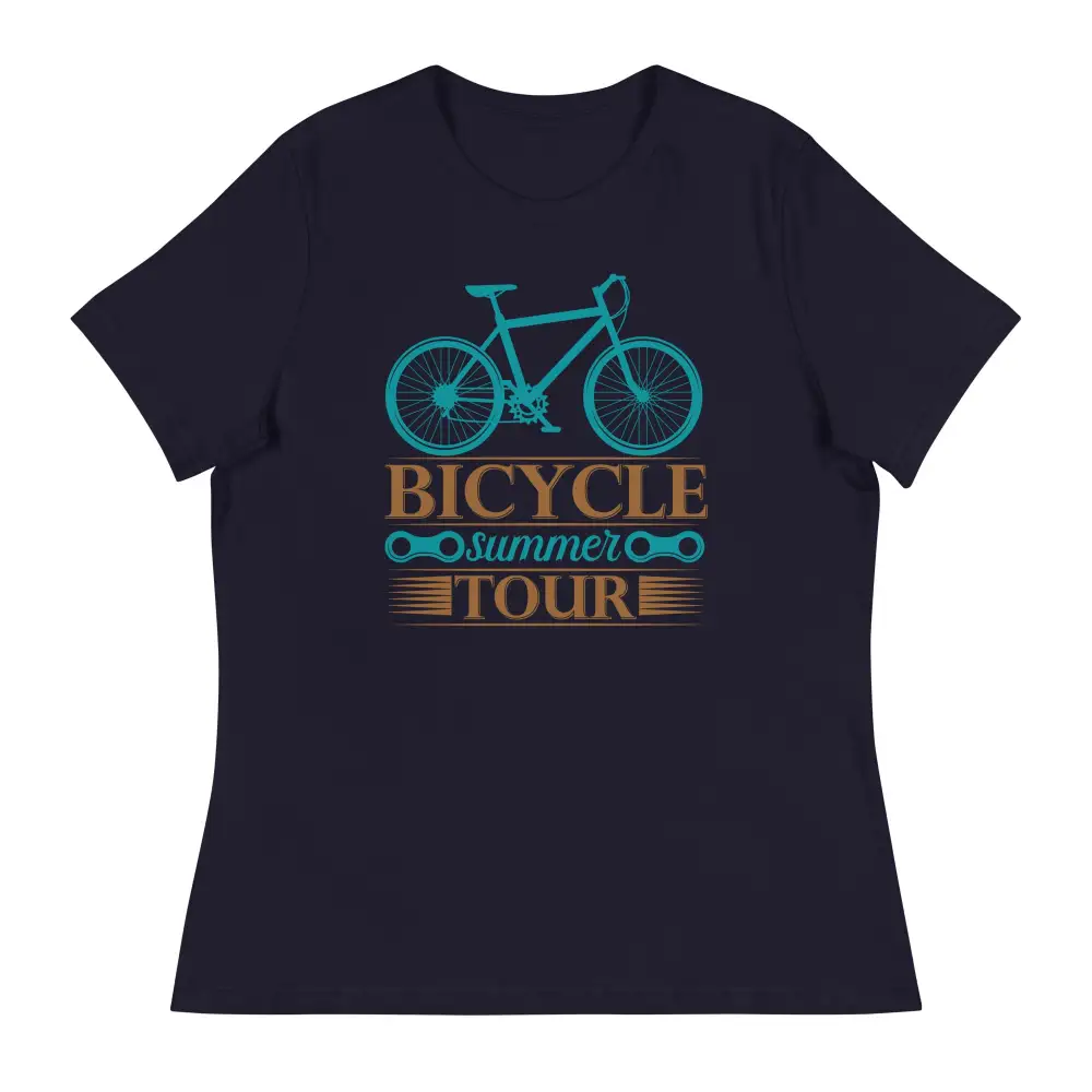 'Relaxed T-Shirt Bicycle Summer Tour