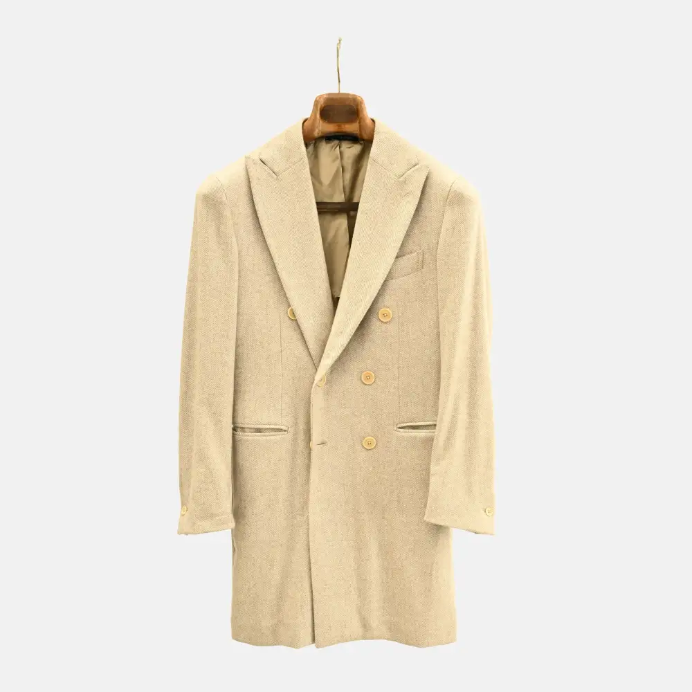 Double Breasted Cashmere Coat