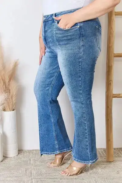 Airy Flowing Denim Jeans