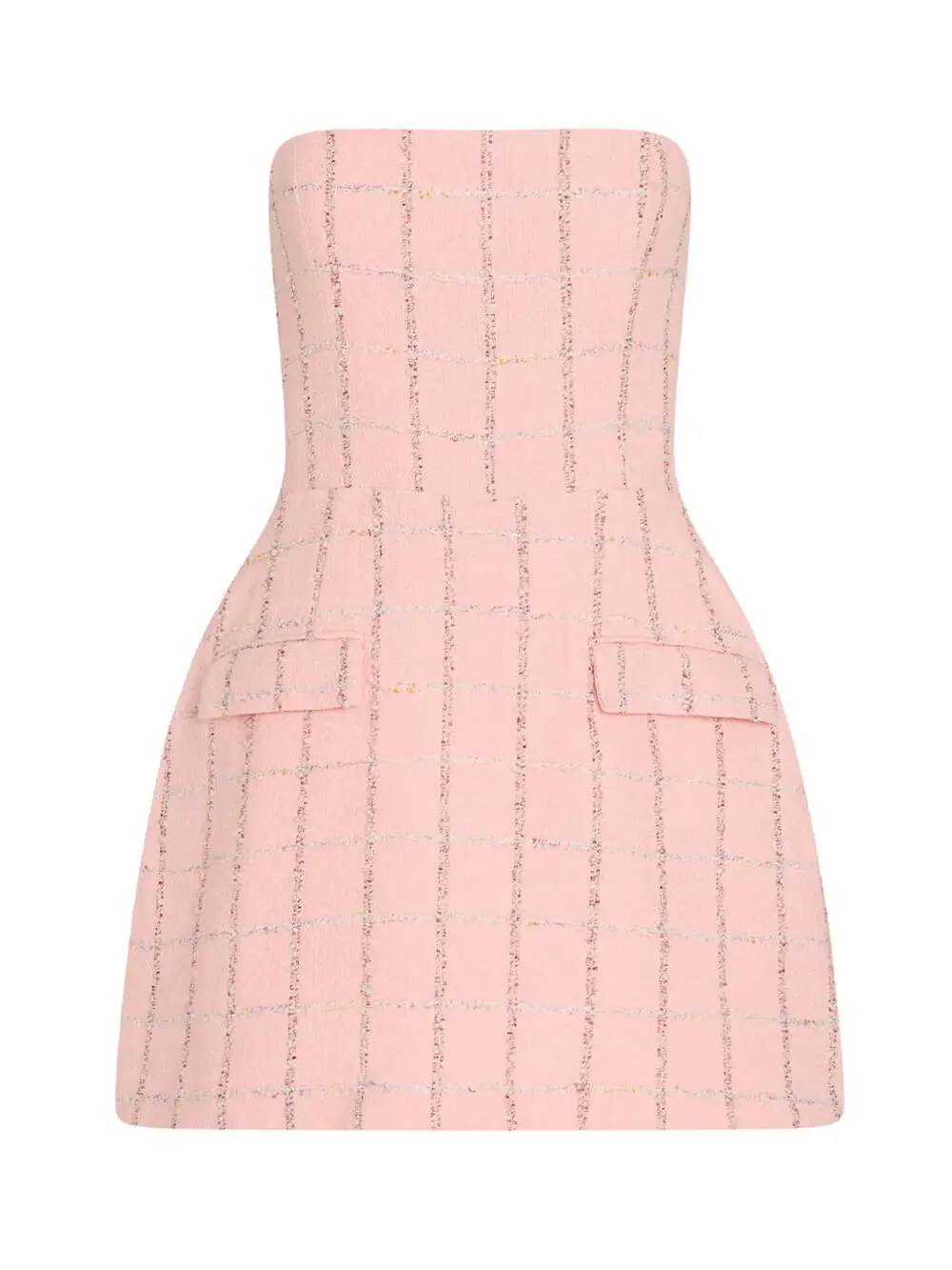Strapless Bandeau Elegant Mini Dress