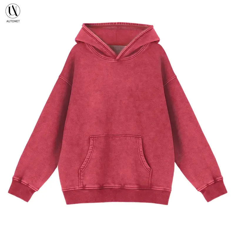 Women‘s Oversized Acid Wash Hoodie – Relaxed Fit, Soft & Cozy