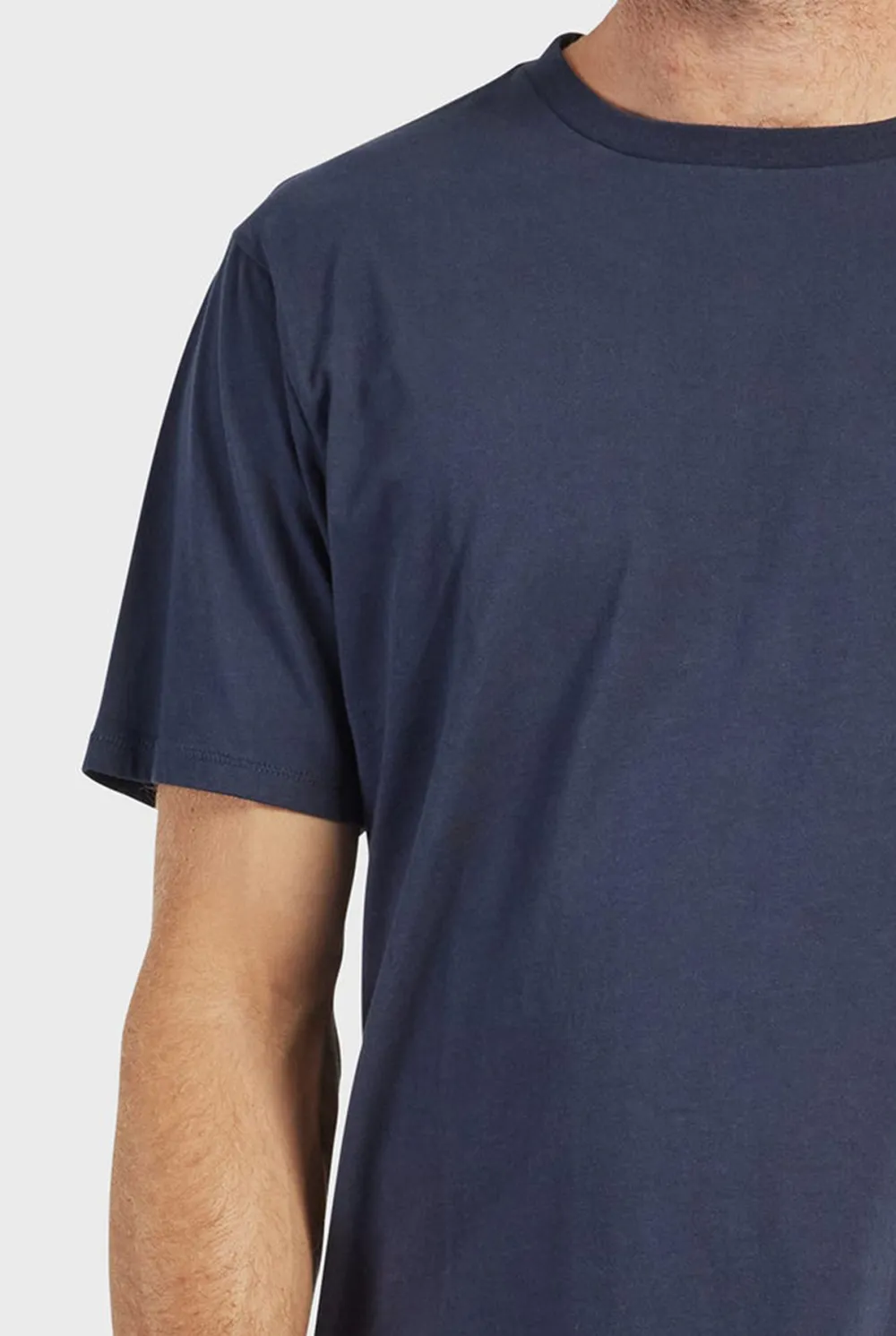 Short Sleeve Crew Neck Basic Tee