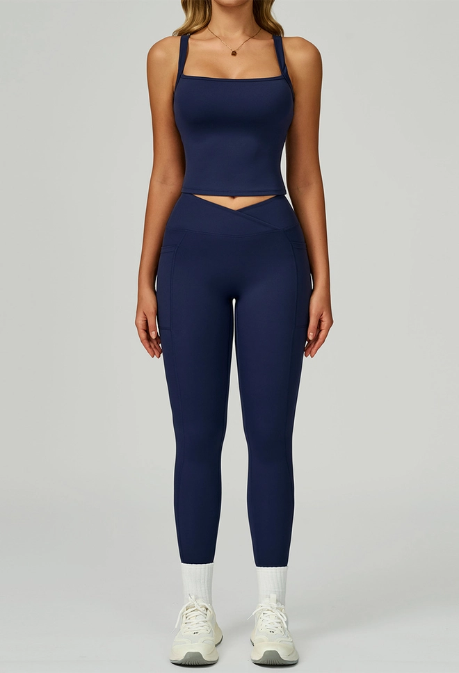 Wide Strap Activewear Set