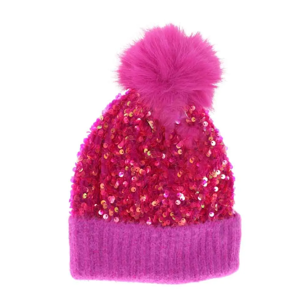Classic Pom Kids Beanie