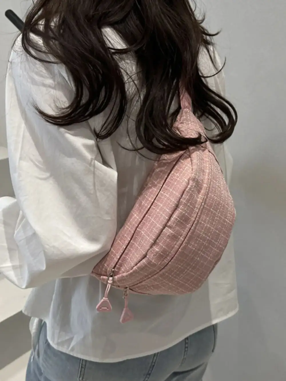 Plaid Crossbody Bag