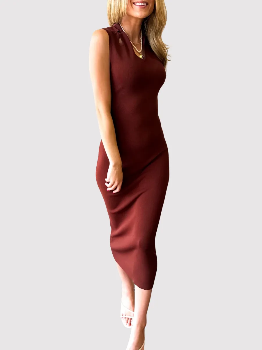 Knit Midi Dress