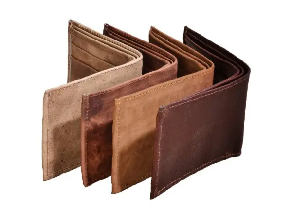 Coin Pocket Leather Wallet