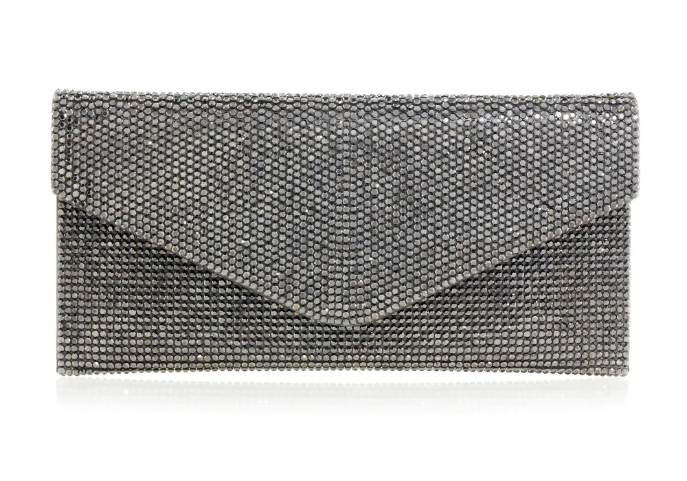 Textured Envelope Evening Clutch
