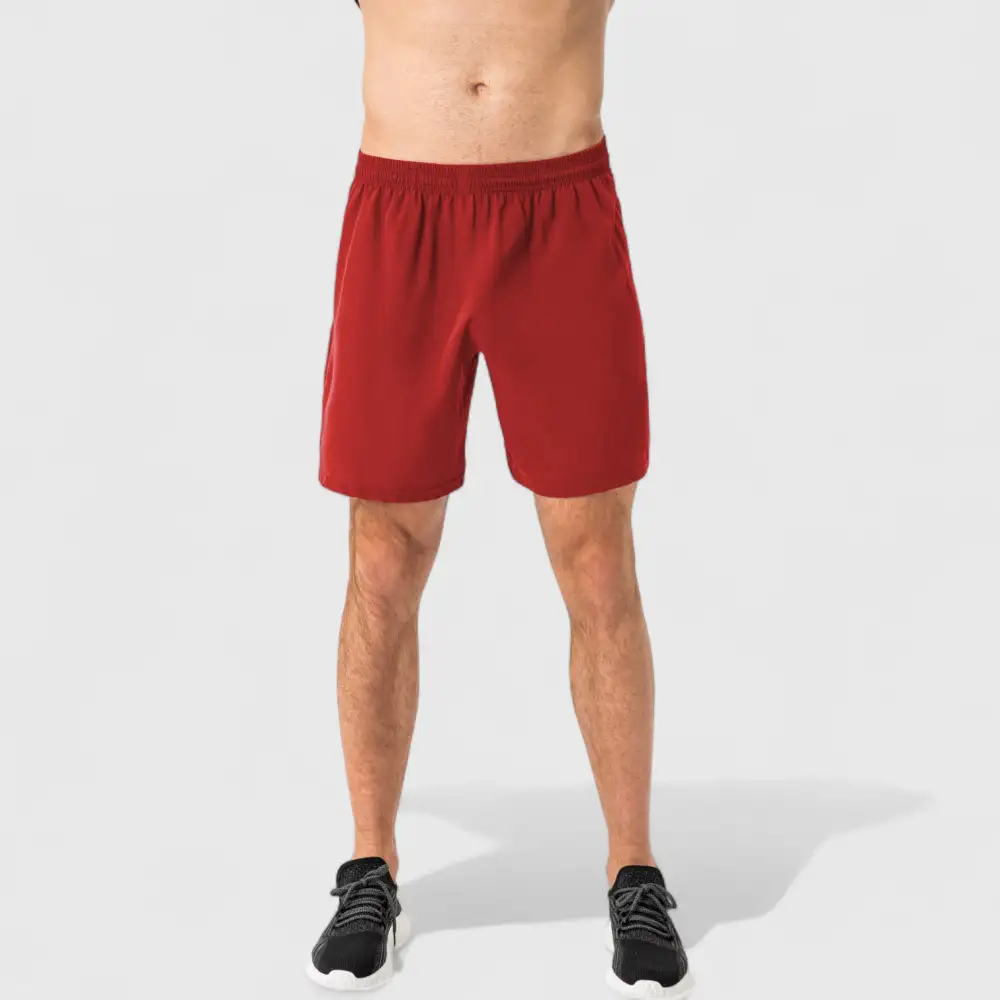 Refined Elastic-Waist Men's Athletic Shorts
