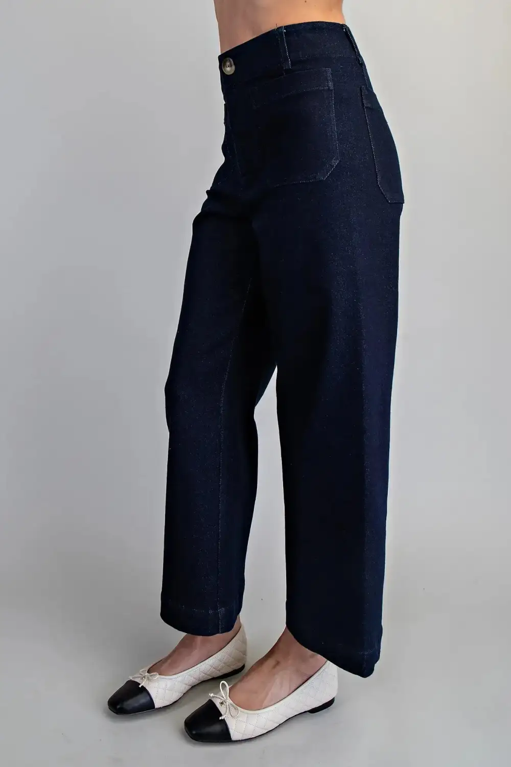 Mineral Washed Straight Pants