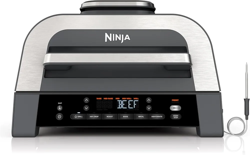 Ninja EG201 Foodi 6-in-1 Indoor Grill with Air Fry