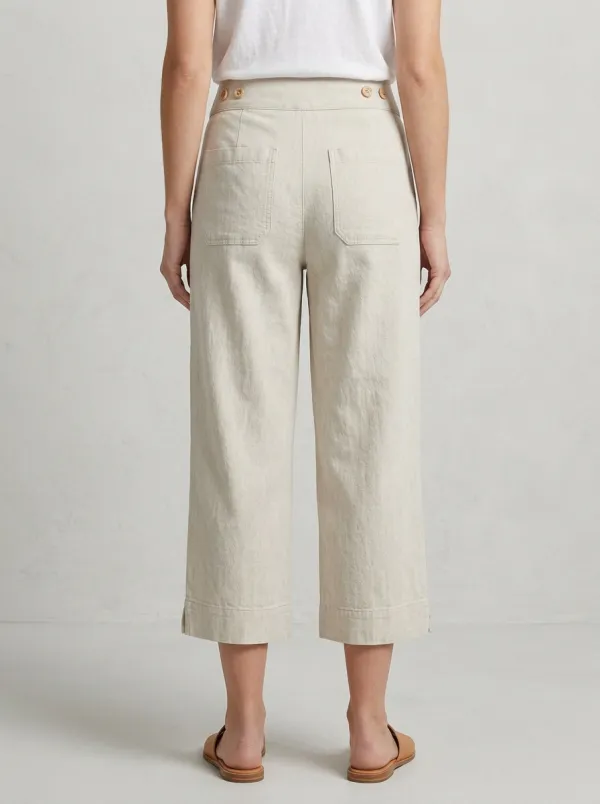 Relaxed Street Style Women's Cropped Pants
