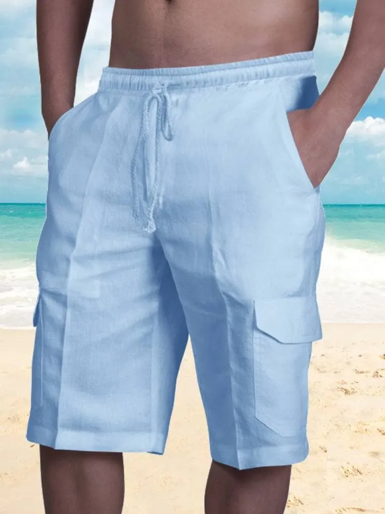 Men's Cotton Shorts Pockets