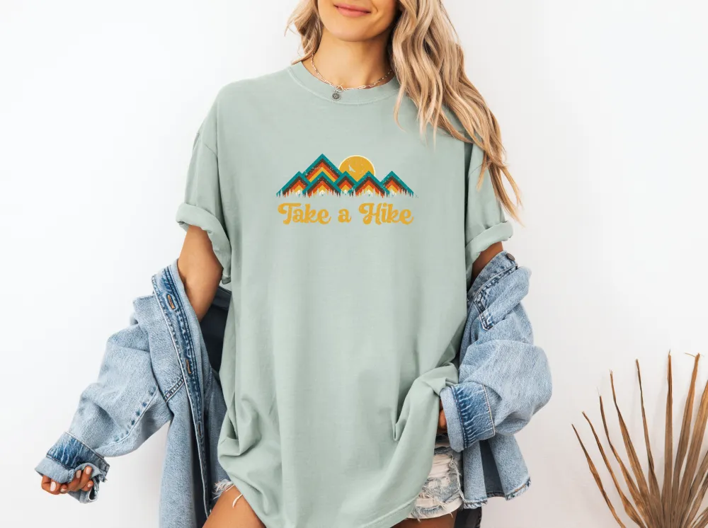 Trail Hike Graphic Garment Dyed Tee