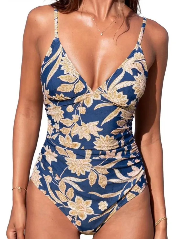 Breezy One Piece Swimsuit For Beach Days