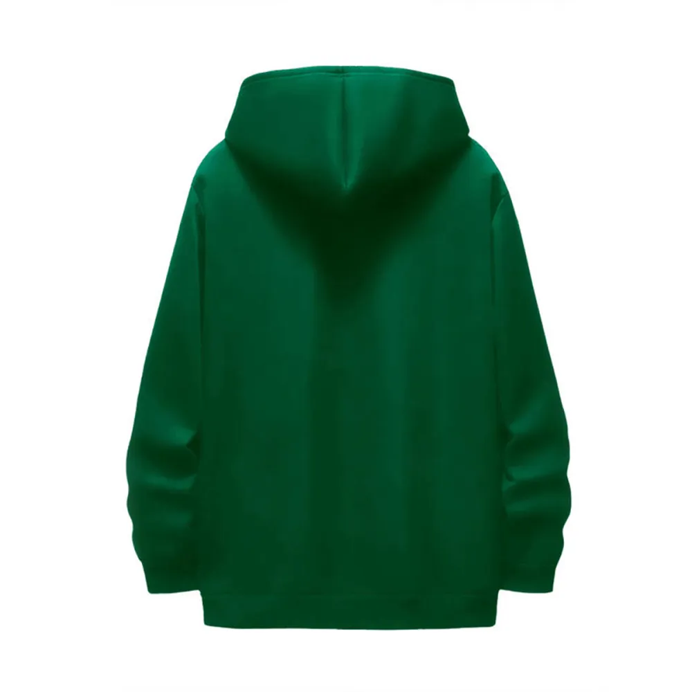 Fierce Bulldog Print Hooded Sweatshirt