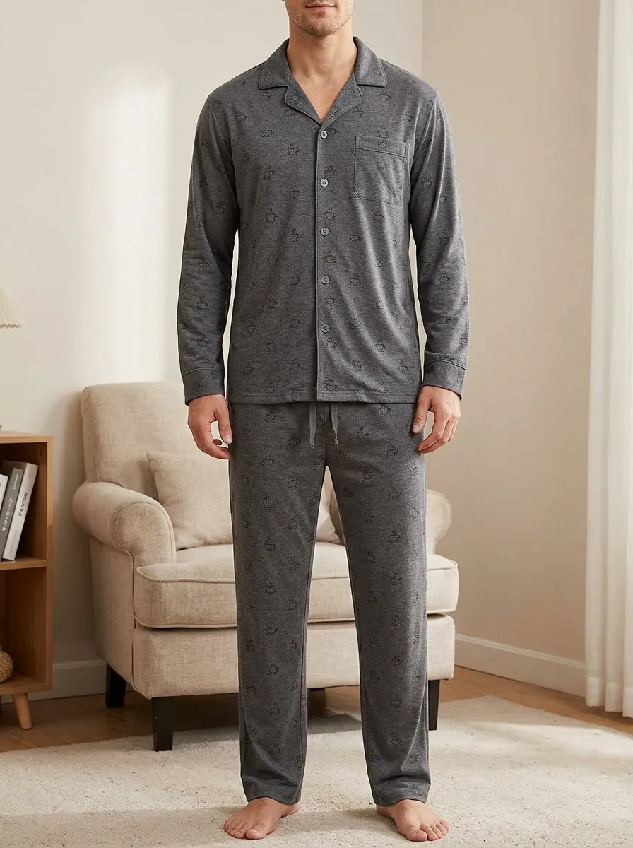 Casual Classic Men's Pajama Set